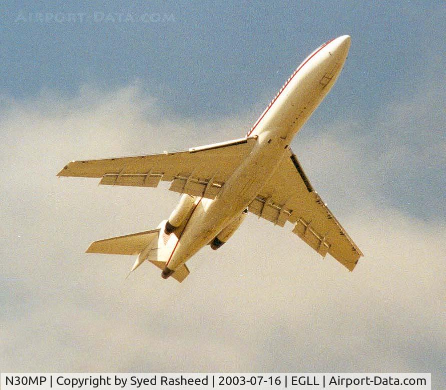N30MP, 1966 Boeing 727-21 C/N 18998, ICN Pharmaceuticals B721 Departing 09L