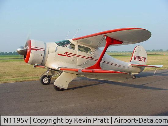 N1195V, 1947 Beech D17S Staggerwing C/N 6749, Beech D17S