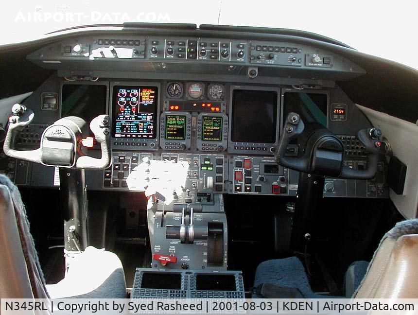 N345RL, 2001 Learjet 45 C/N 180, N345RL Front Office