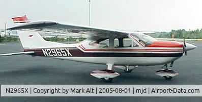 N2965X, 1967 Cessna 177 Cardinal C/N 17700365, 68 177