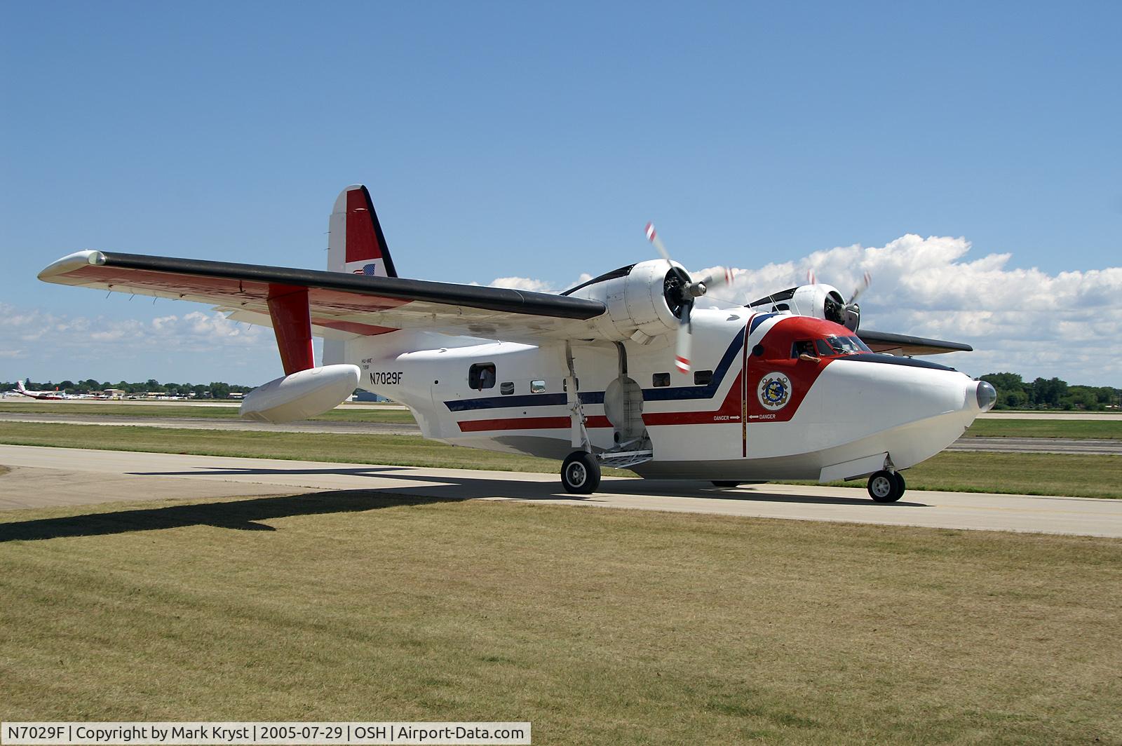 N7029F, 1951 Grumman HU-16E Albatross C/N G-295, At Oshkosh AirVenture 2005