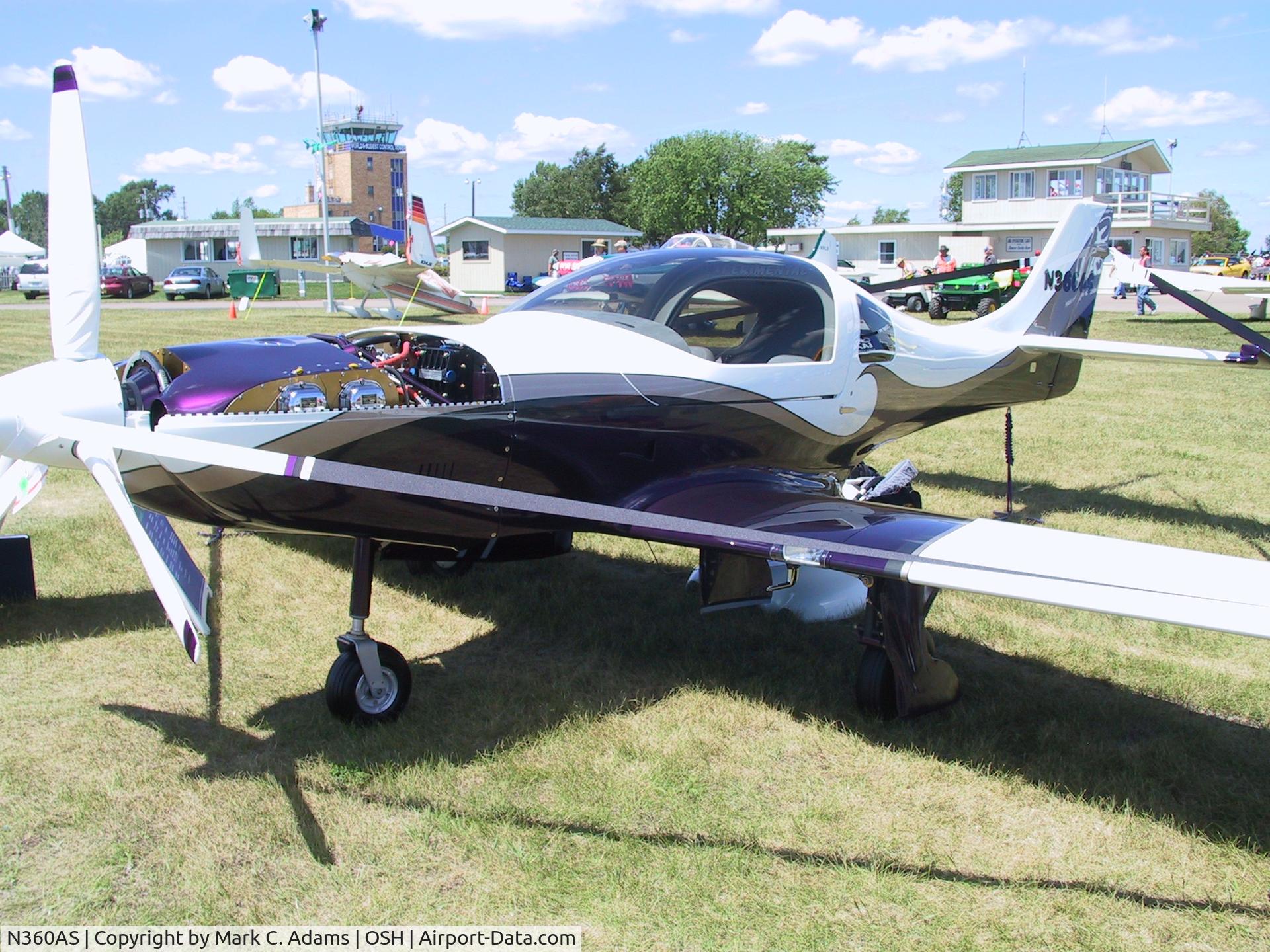 N360AS, 2002 Lancair 360 SFB C/N 977-320-817-SFB, Grand Champion Airventure 2005