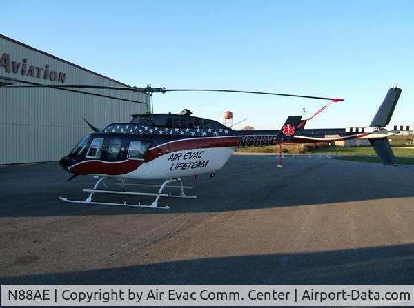 N88AE, 1979 Bell 206L-1 LongRanger II C/N 45263, Air Evac