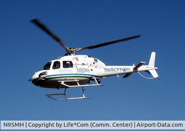 N95MH, 1991 Aerospatiale AS-355F-2 Ecureuil 2 C/N 5482, Medi-Flt.-1 (Modesto,CA)