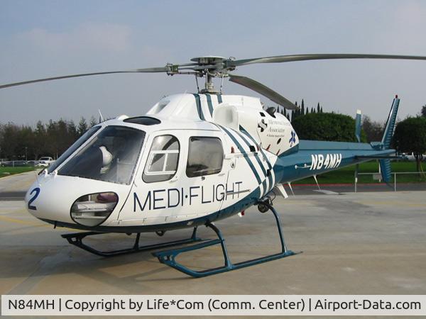 N84MH, 1982 Aerospatiale AS-355F-1 Ecureuil 2 C/N 5173, Medi-Flt.-2 (Merced,CA)