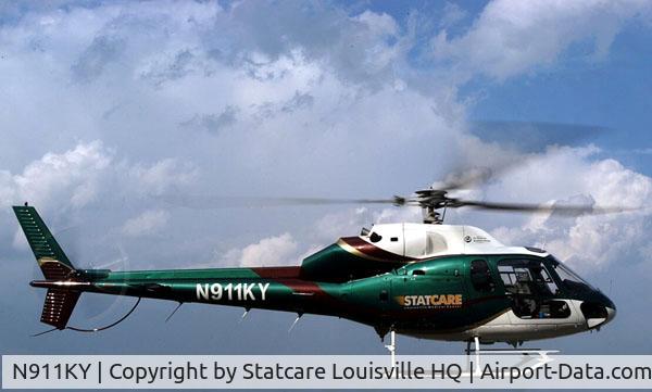 N911KY, 1981 Aerospatiale AS-355F-1 Ecureuil 2 C/N 5101, Statcare-3 (Seymour, IN)