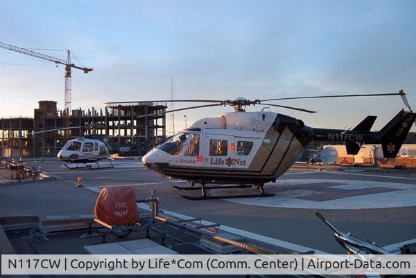 N117CW, Eurocopter-Kawasaki BK-117A-4 C/N 7125, LN 1-1 (Omaha, NE.)