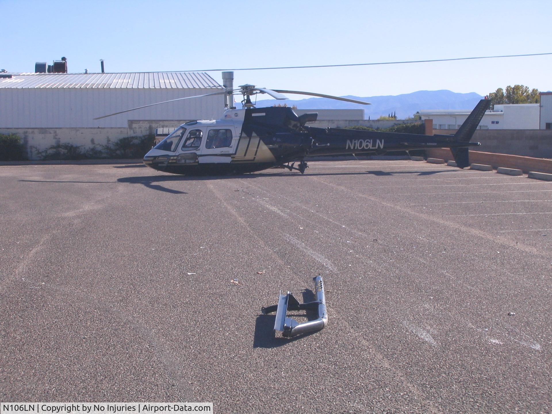 N106LN, 1999 Eurocopter AS-350B-3 Ecureuil Ecureuil C/N 3251, Life*Net Arizona (Hard Landing)