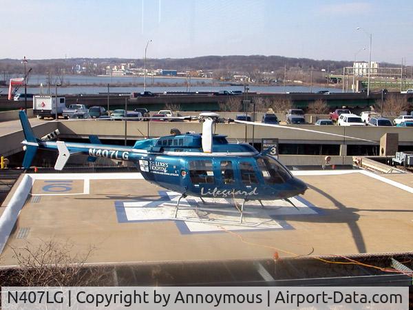 N407LG, 1997 Bell 407 C/N 53143, LifeGuard-1 (Cedar Rapids, IA.)