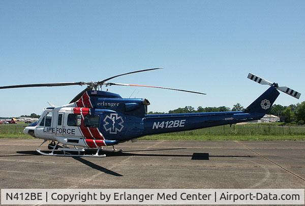 N412BE, 1981 Bell 412 C/N 33036, Lifeforce-1 (Chattanooga, TN.)