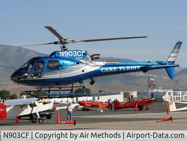 N903CF, 2002 Eurocopter AS-350B-3 Ecureuil Ecureuil C/N 3645, Careflight-1 (Reno, NV.)