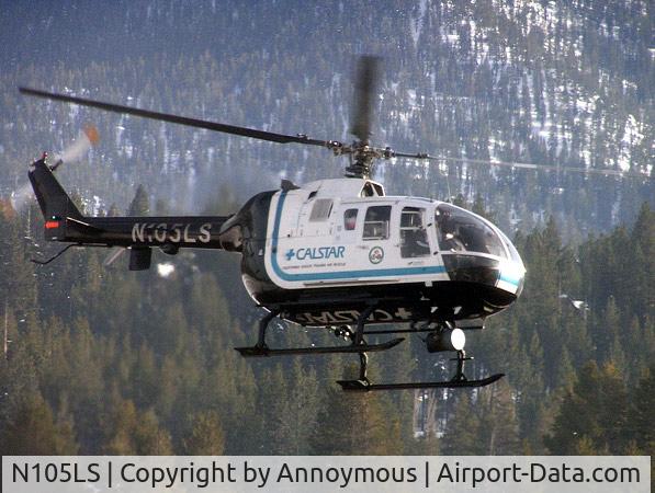 N105LS, 1987 MBB Bo-105-LSA-3 C/N 2012, Calstar (Lake Tahoe, NV.)