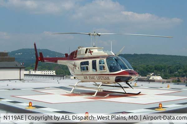 N119AE, 1981 Bell 206L-3 LongRanger III C/N 51201, Air Evac (Cullman, AL.)