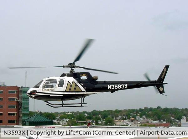 N3593X, 1979 Aerospatiale AS-350B Ecureuil C/N 1081, LN 1-3 (Omaha, NE.)