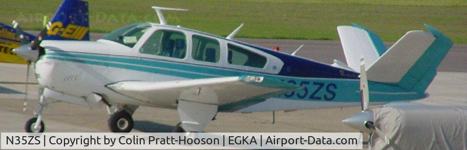 N35ZS, 1978 Beech V35B Bonanza C/N D-10098, Beech V35B Bonanza
