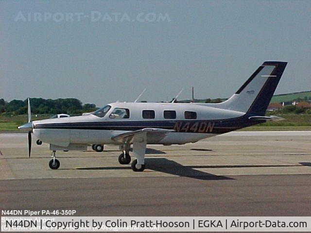 N44DN, 1990 Piper PA-46-350P Malibu Mirage C/N 4622116, Piper PA46 350P Malibu