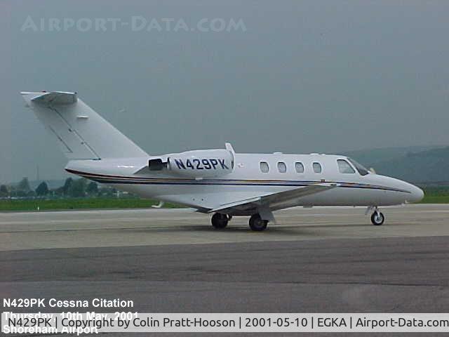 N429PK, 2001 Cessna 525 CitationJet CJ1 C/N 525-0429, Cessna 525 CitationJet