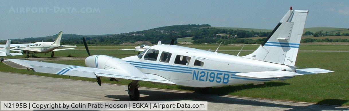 N2195B, 1978 Piper PA-34-200T C/N 34-7970006, Piper PA-34-200T