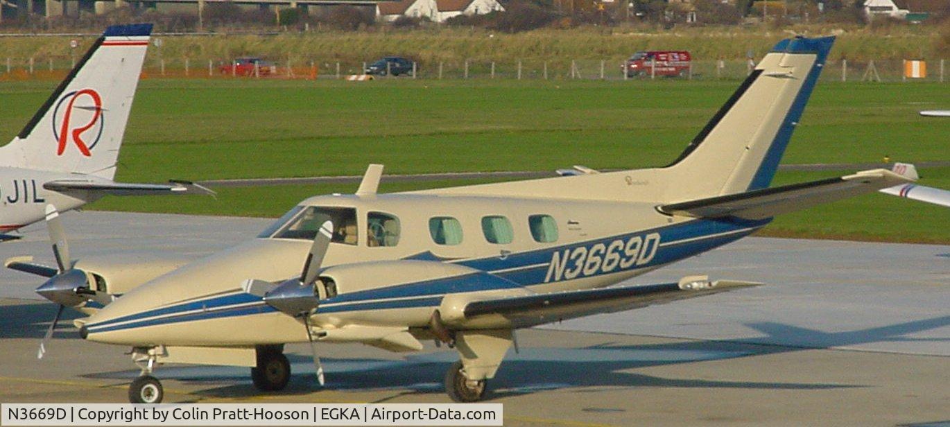 N3669D, 1980 Beech B-60 Duke C/N P-544, Beech 60