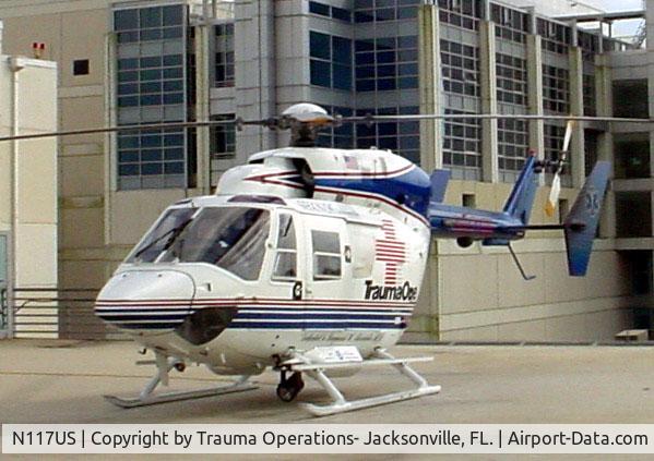 N117US, 1988 Eurocopter-Kawasaki BK-117B-1 C/N 7175, Trauma One (Crashed 8-14-05=All OK)