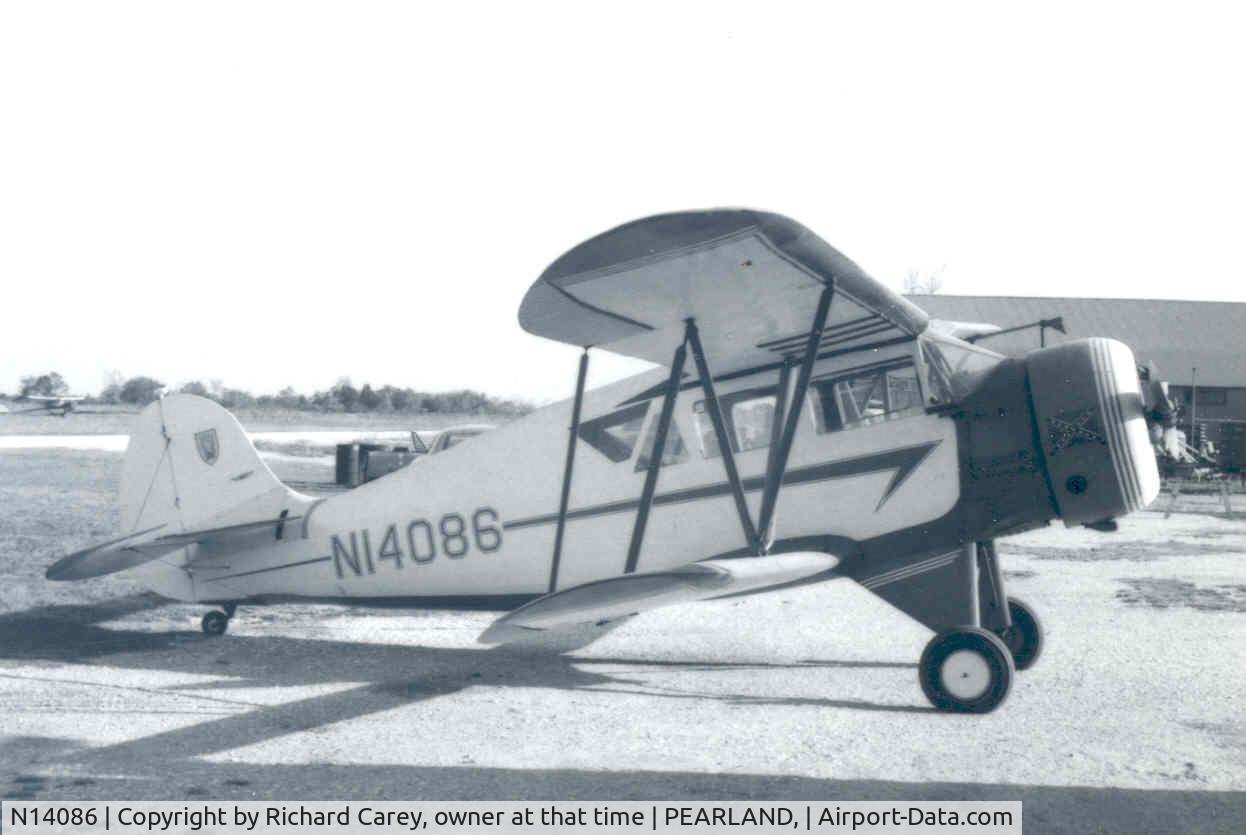 N14086, 1934 Waco UKC C/N 4220, Unrestored, good condition in 1967
