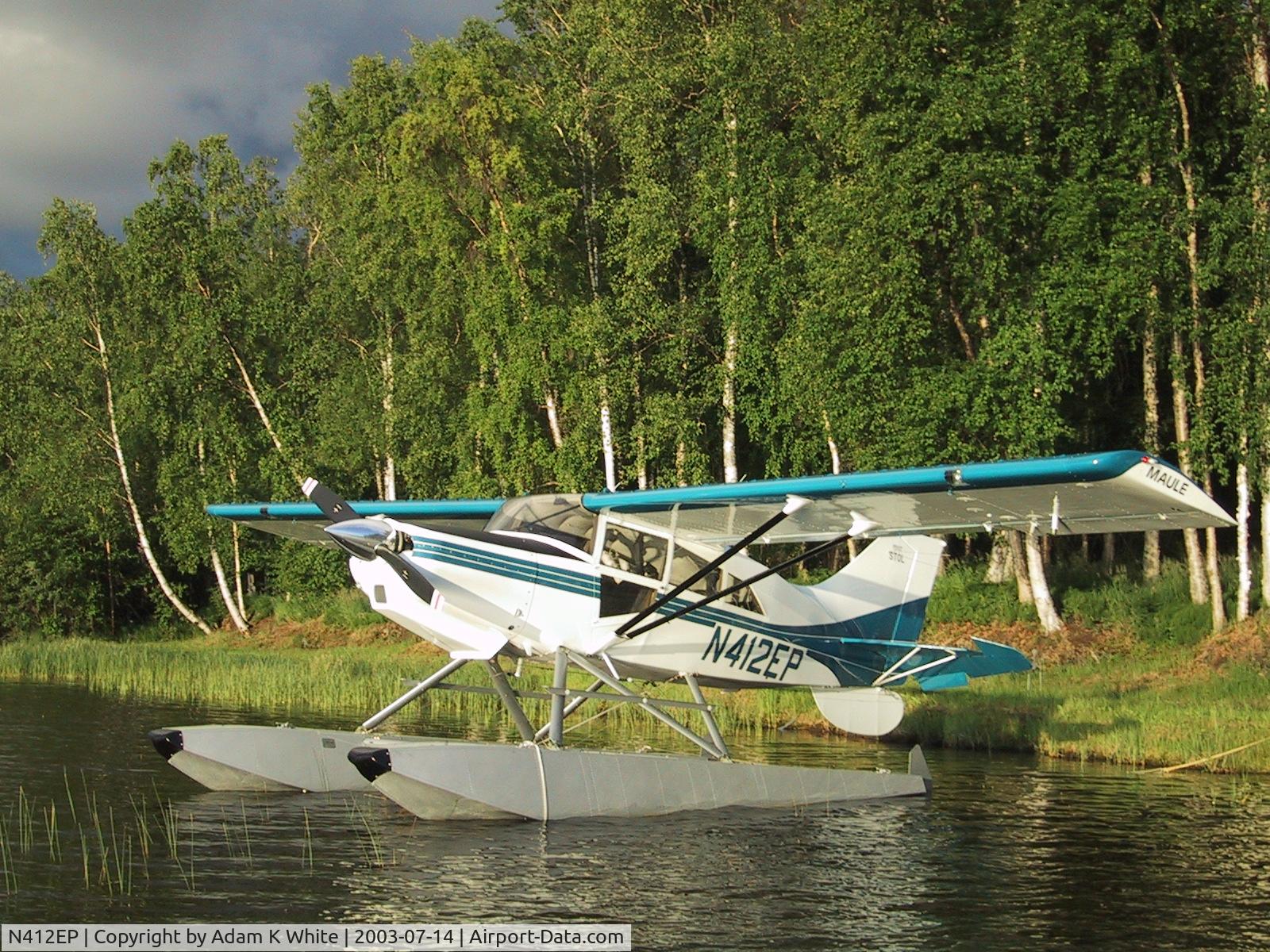 N412EP, 2003 Maule M-7-235B Super Rocket C/N 23073C, On Mucha Lake, Alaska USA