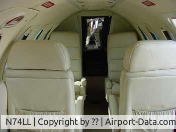 N74LL, 1974 Cessna 500 C/N 500-0212, interior