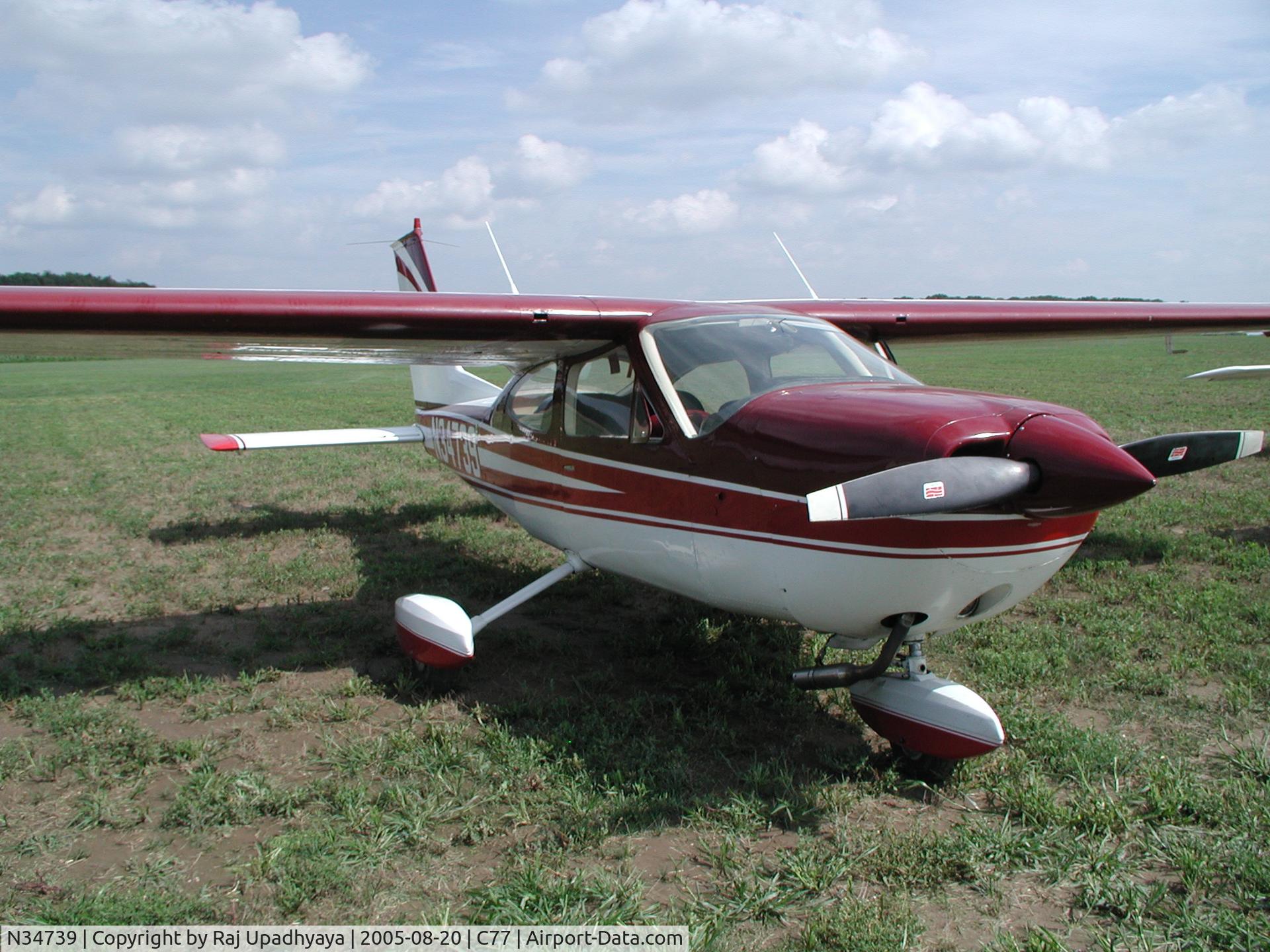 N34739, 1973 Cessna 177B Cardinal C/N 17701971, Picture of N34739 at Popular Grove