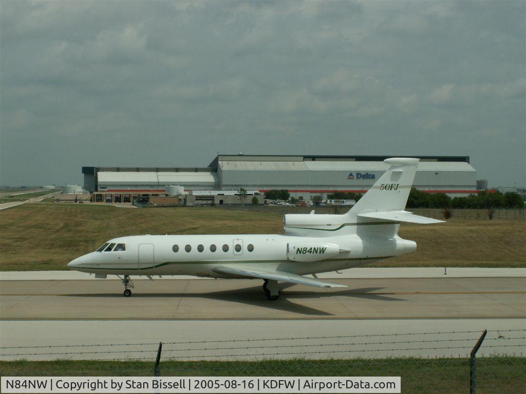 N84NW, 1990 Dassault Falcon 50 C/N 216, Falcon 50 N84NW at DFW