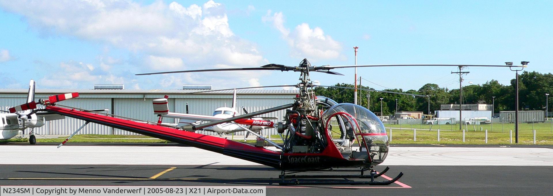 N234SM, 1955 Hiller OH-23C Raven C/N 805, Hiller 12C - OH23C