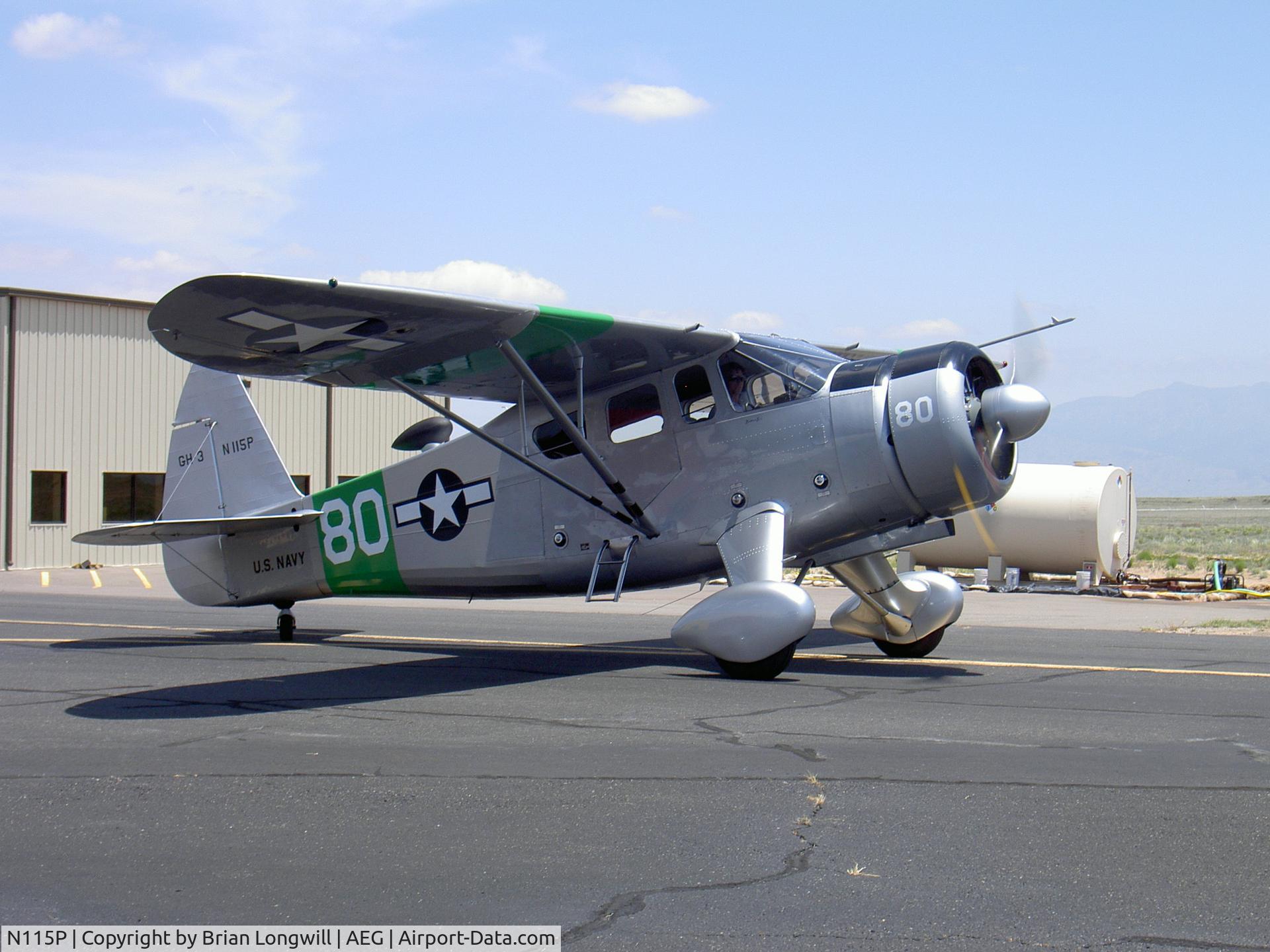N115P, 1944 Howard Aircraft DGA-15P C/N 926, 2005 July