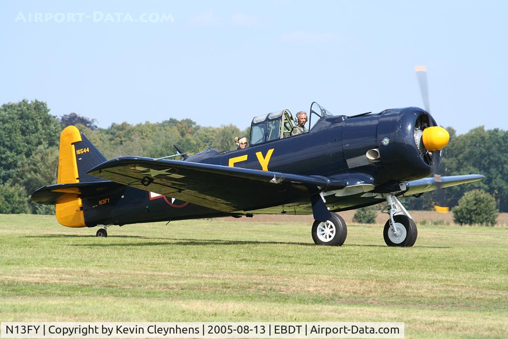 N13FY, 1942 North American AT-6A Texan C/N 78-6922, Taken at the annual Oldtimer Fly-In