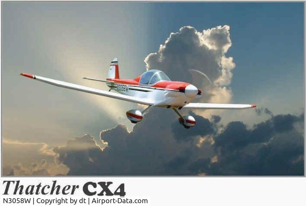 N3058W, 2003 Thatcher CX4 C/N 01, CX4