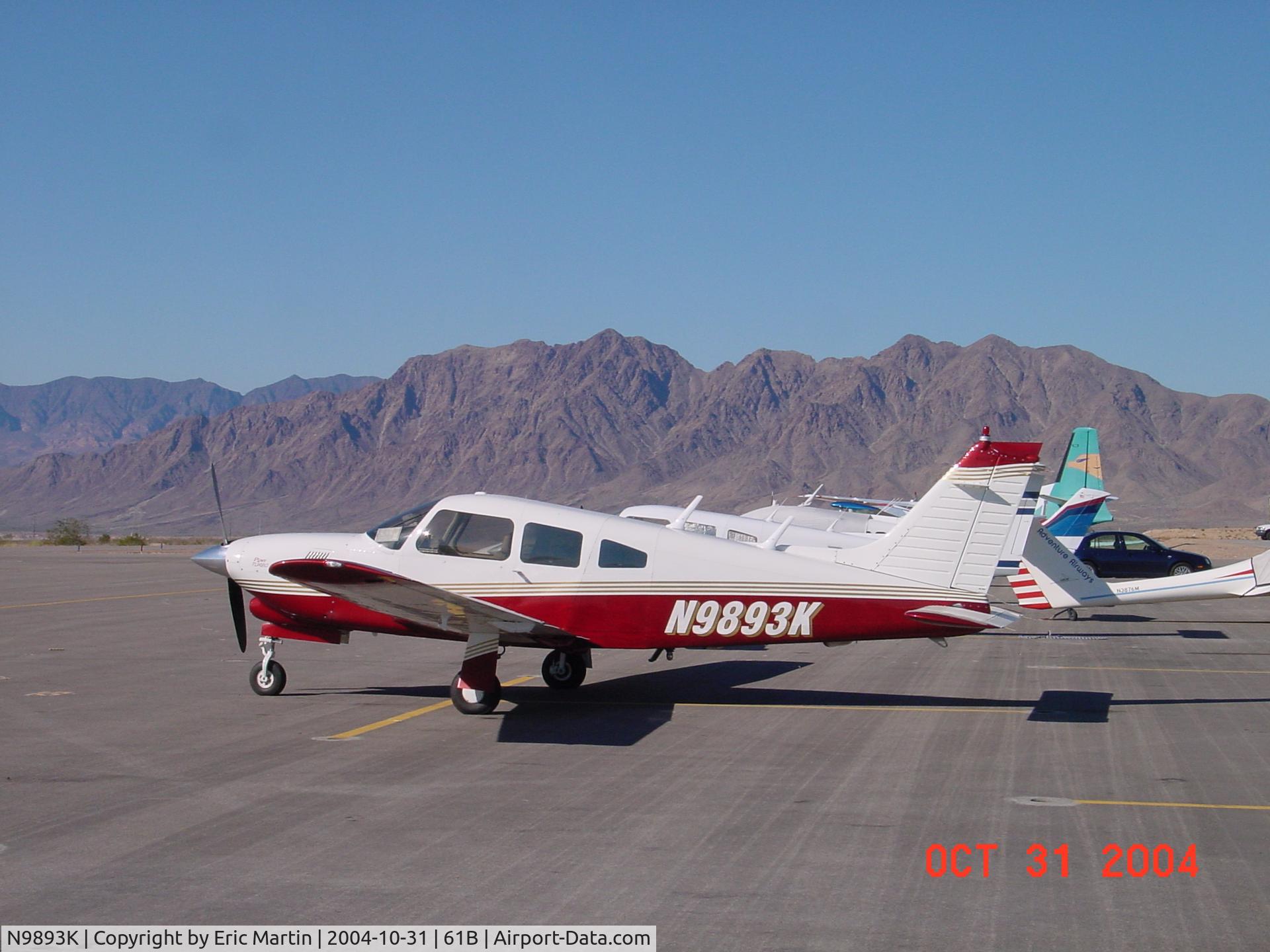 N9893K, 1979 Piper PA-28R-201T Cherokee Arrow III C/N 28R-7803079, Hanging out in Bolder City, NV
