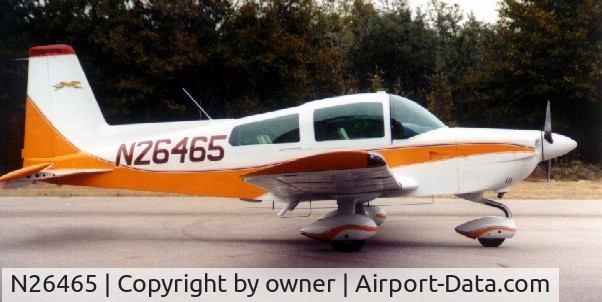 N26465, 1978 Grumman American AA-5A Cheetah C/N AA5A0612, Grumman Cheetah