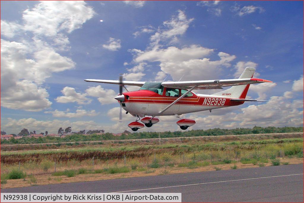 N92938, 1970 Cessna 182N Skylane C/N 18260435, N92938 at OKB