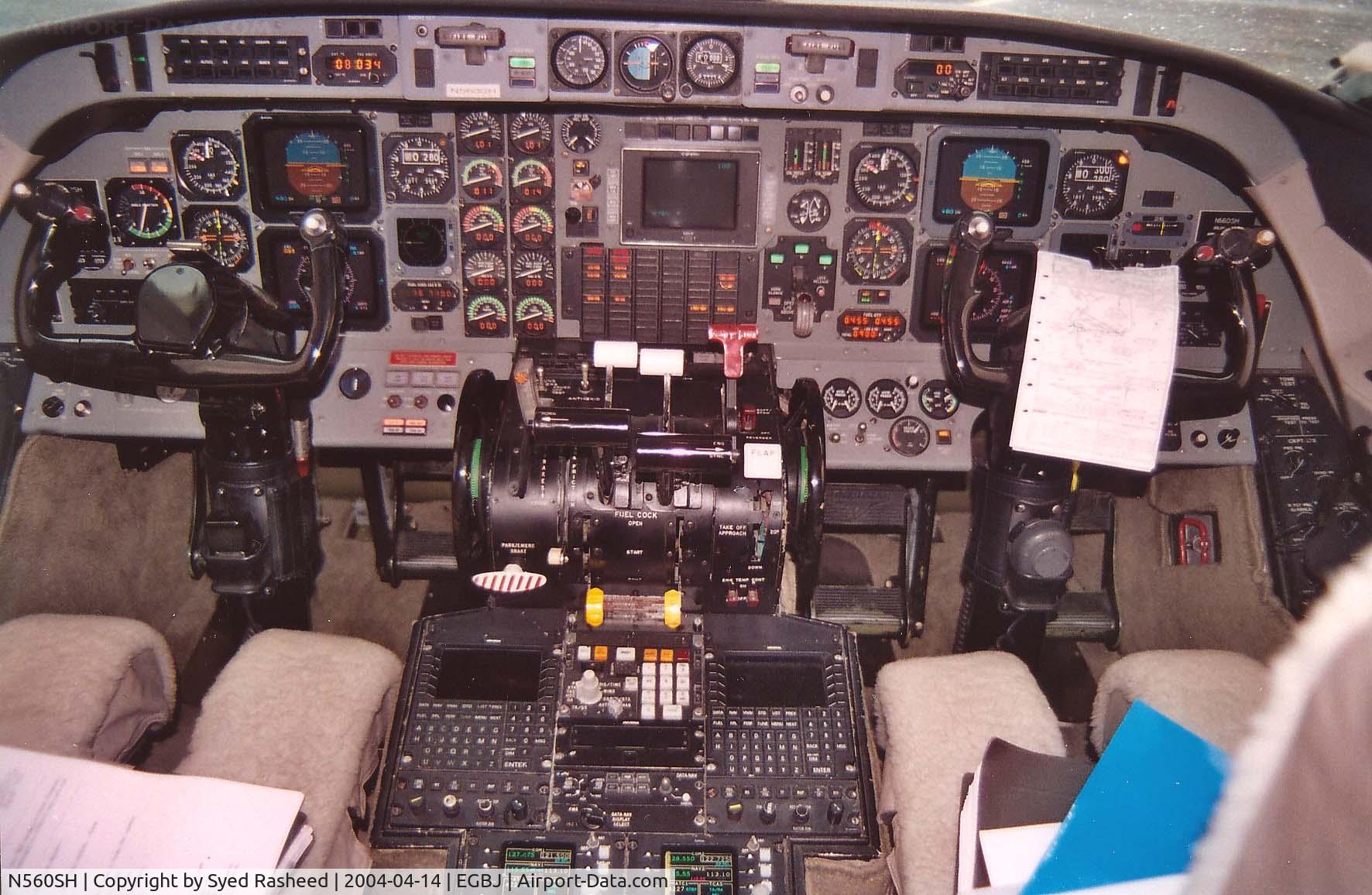 N560SH, 1983 Gulfstream Aerospace G-1159A Gulfstream III C/N 404, Front Office - N560SH