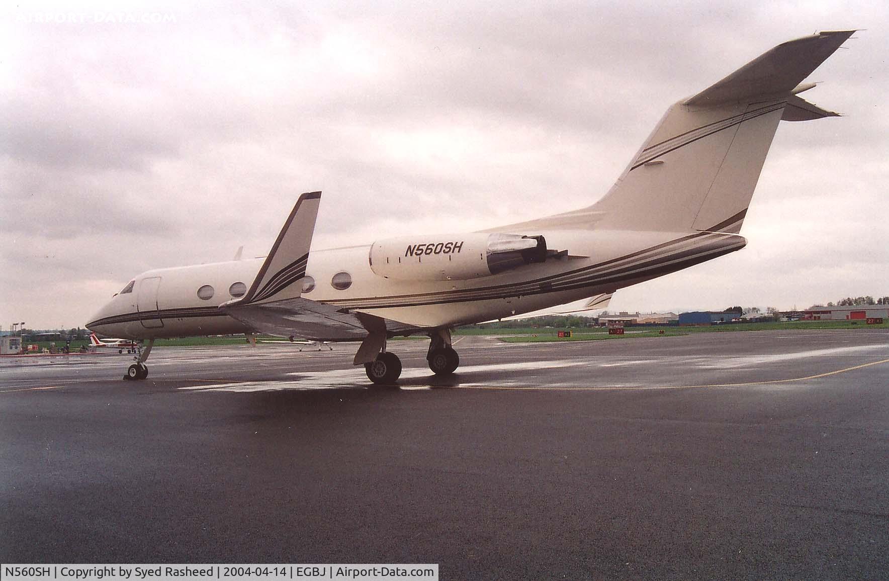 N560SH, 1983 Gulfstream Aerospace G-1159A Gulfstream III C/N 404, N560SH ON GROUND @ STAVERTON
