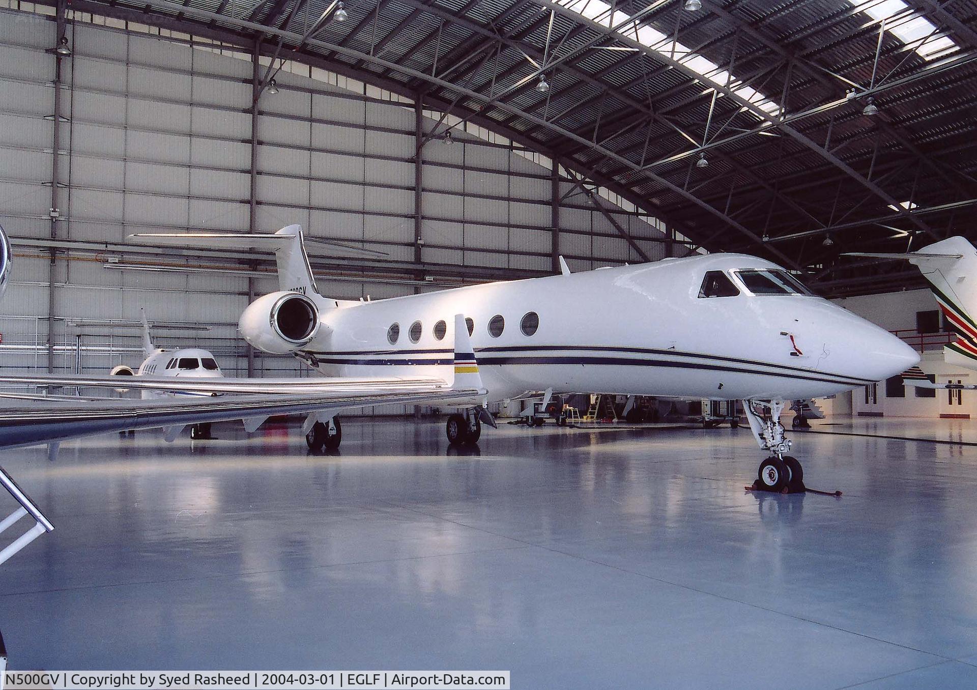 N500GV, 1996 Gulfstream Aerospace G-V Gulfstream V C/N 506, N500GV - EGLF