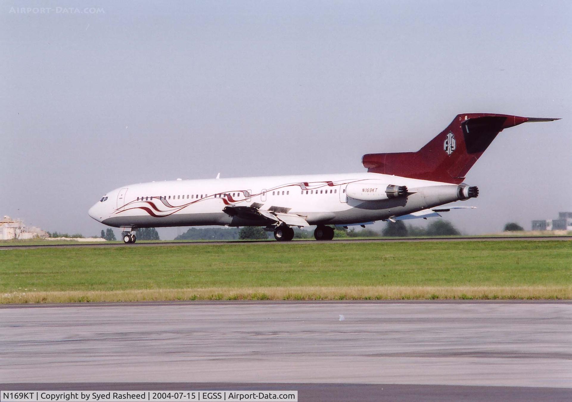 N169KT, 1980 Boeing 727-269 C/N 22359, B722 - Al Futtooh Investments Arriving into EGSS