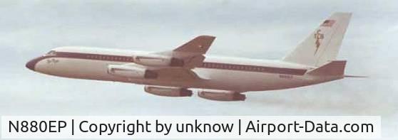 N880EP, 1960 Convair 880-22-2 C/N 22-00-38, flying