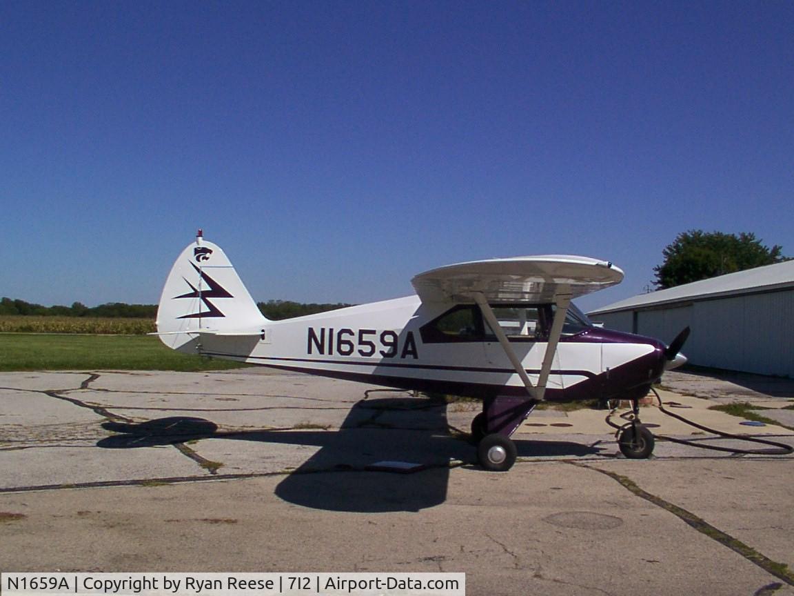 N1659A, 1952 Piper PA-22-150 Tri Pacer C/N 22-415, N1659A,Aircraft was sold to local customer as of 9-01-05