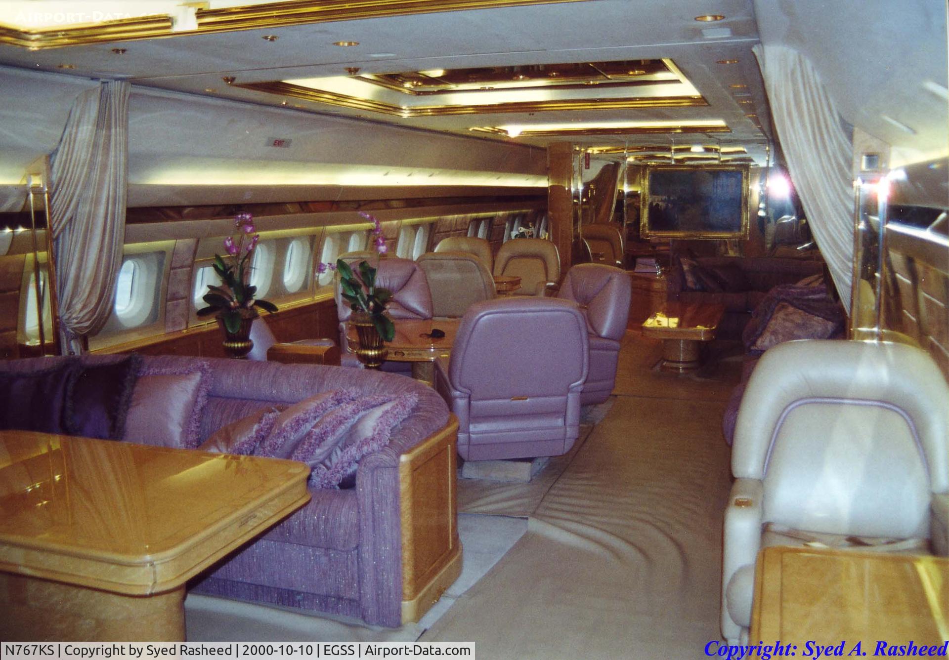 N767KS, 1996 Boeing 767-24QER C/N 28270, Main Cabin N767KS