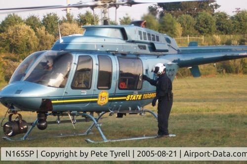 N165SP, 2000 Bell 407 C/N 53458, Preparing departure with patient on board
