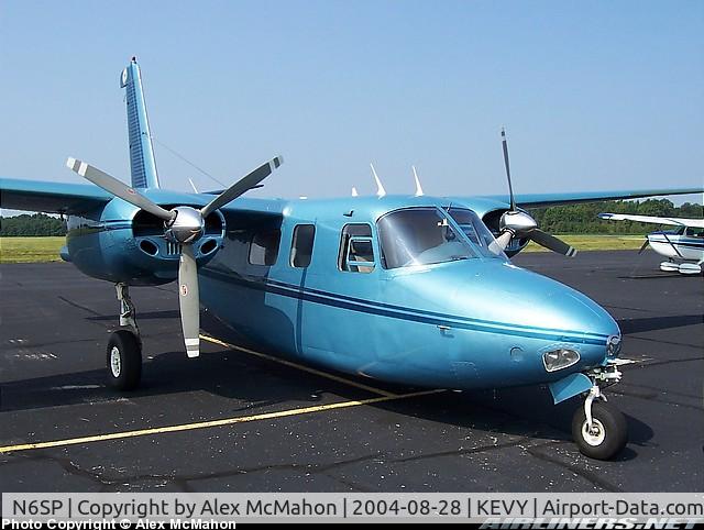 N6SP, Aero Commander 560E C/N 783, Parked on the ramp