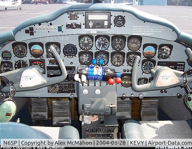 N6SP, Aero Commander 560E C/N 783, Panel
