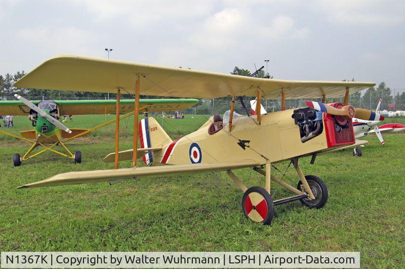 N1367K, 1982 Royal Aircraft Factory SE-5A Replica C/N 1 (N1367K), Switzerland, Winterthur 2005-09-04