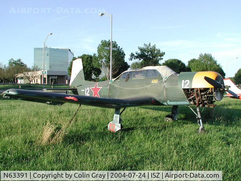 N63391, 1982 Nanchang CJ-6 C/N 3632012, Yak parked at Blue Ash Airport, Cincinnati