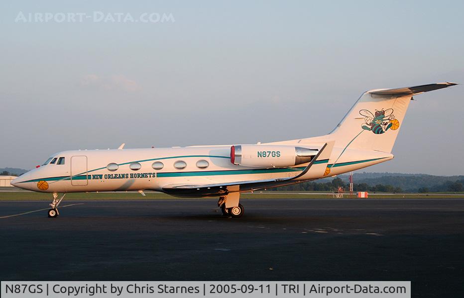 N87GS, 1999 Cessna 550 C/N 550-0895, sitting at Tri-City Aviation