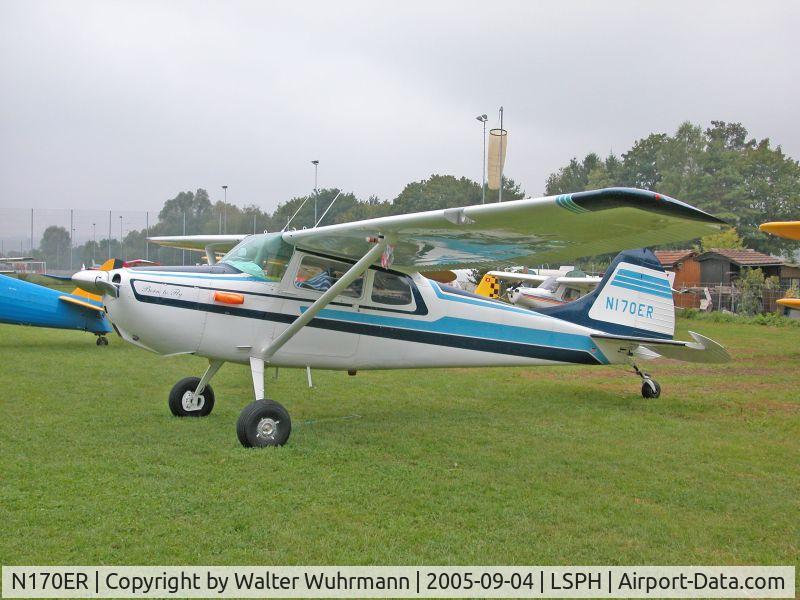 N170ER, 1956 Cessna 170B C/N 27107, Switzerland, Winterthur 2005-09-04